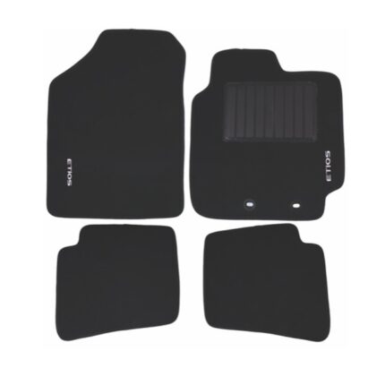Carpet Set Toyota Etios Black 4 Piece