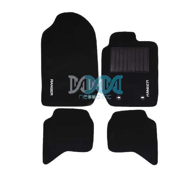 NEO-17614 Carpet Set Ford Ranger T7 Black 4 Piece