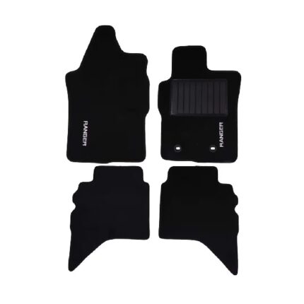Carpet Set Ford Ranger T9 Black 4 Piece