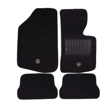 Carpet Set Golf / Jetta 1 Black 4 Piece