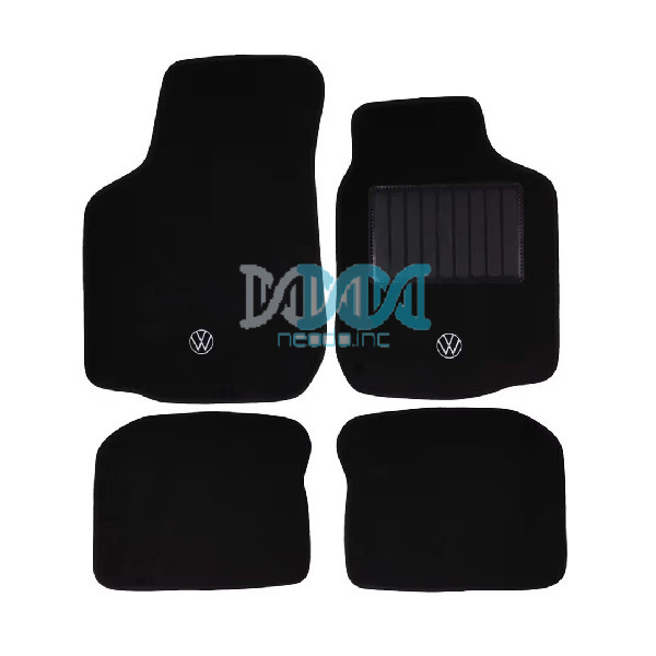 NEO-17618 Carpet Set Golf / Jetta 2 Black 4 Piece