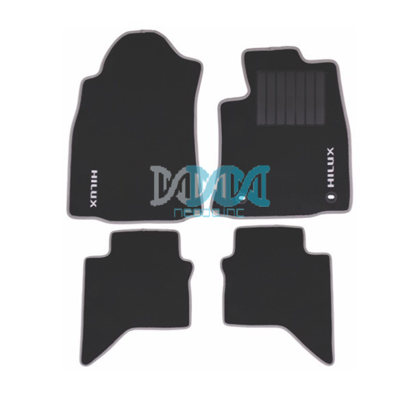 NEO-17625 Carpet Set Hi-Lux Black 4 Piece
