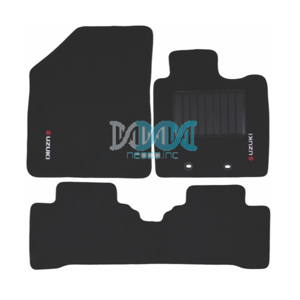 NEO-17647 Carpet Set Suzuki Swift Black 4 Piece