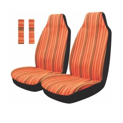 Car Seat Covers Covers Front Multi-Color Stripe