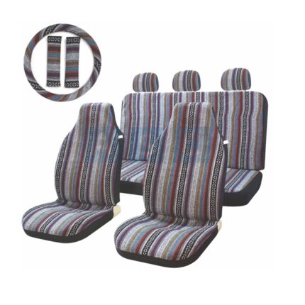 Car Seat Covers Covers Multi-Color Stripe