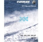 Evinrude E-Tec 2012 200 225 250 300HP V6 Service Manual