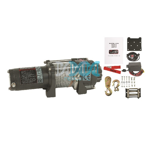 NEO-16720 3500LB 12V Winch With Synthetic Rope 5mm 5200lbs(2358kg)