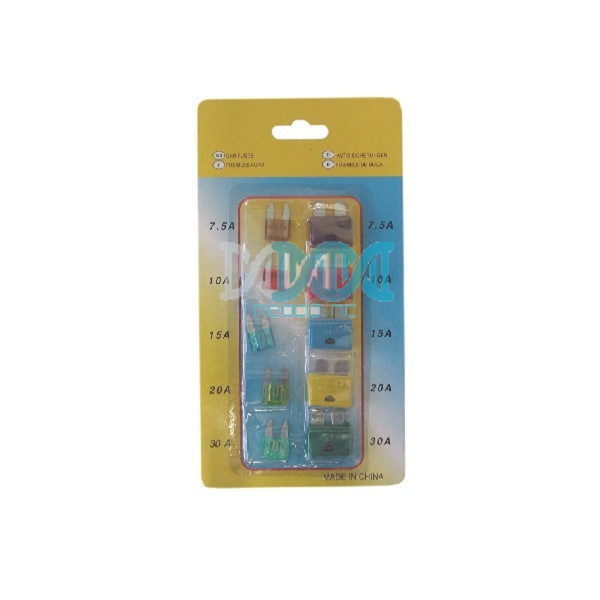NEO-03976 Fuse Set 10 Piece(5 Mini/5 Std) Carded