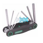 Folding Hex Key Set 8 Pieces