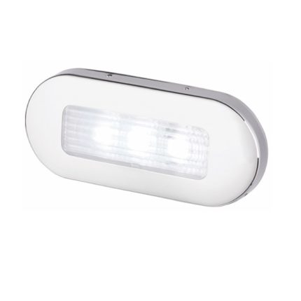 Courtesy Lamp Led 12-24V Flush Mt. 5500- 6300K 3X0.5W Ss316 And Piece Base
