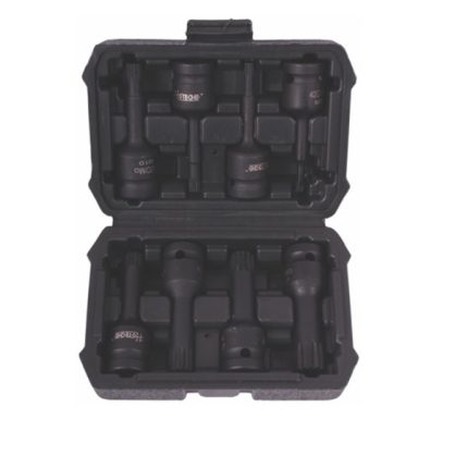 Hex Bit Socket Set Impact 1/4 Drive (M) 8 Pieces