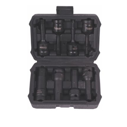 Hex Bit SockSet Impact 1/4 Drive (H) 8 Pieces