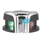 Horizontal Navigation Lamp Bi-Color 2Nm 316 Stainless Steel 12V 1W