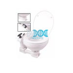 Seaflo Manual Marine Toilet White