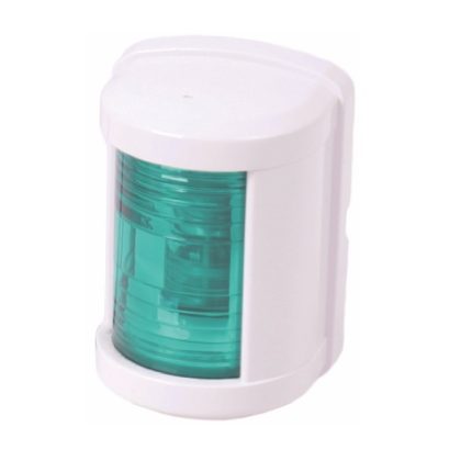 Mini Navigation Green Led Starboard 112.5 Deg 2Nm 12V 1W White Housing