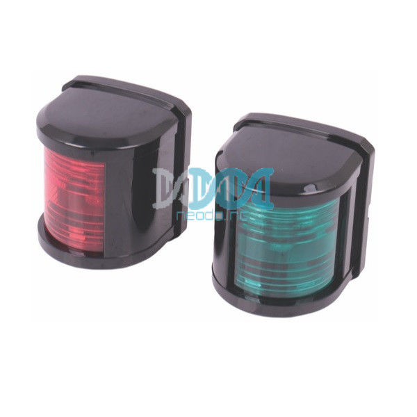NEO-17875 Mini Navigation Led Lamp Set Starboard/Port 112.5 Deg 2Nm 12V 1W Black Housing