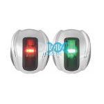 Port & Starboard Led Lamps Set 112.5 Deg Navigation 2Nm 316 Stainless Steel 12V 1W