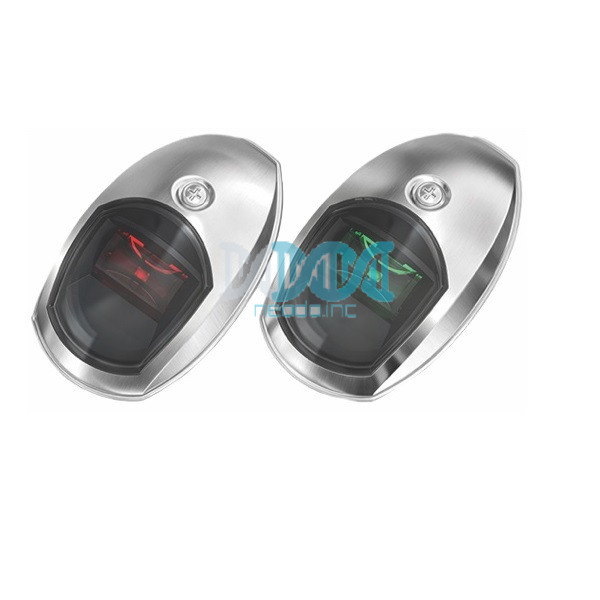 NEO-17916 Port & Starboard Led Lamps Set 112.5 Deg Navigation 2Nm Ss316 12V 2W