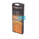 Hoteche Punch Set 6 Piece Cr-V With Plastic Powder Coat