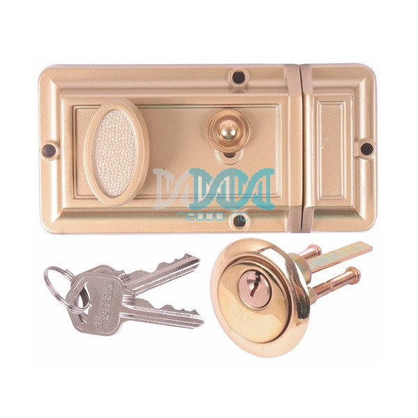 NEO-17935 Rim Lock (Yale Latch) Latch:60mm Backset Suit Door Thickness