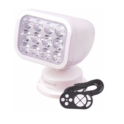 Seaflo Search Lamp 28W/5500K Remote Control 12V With Remote White