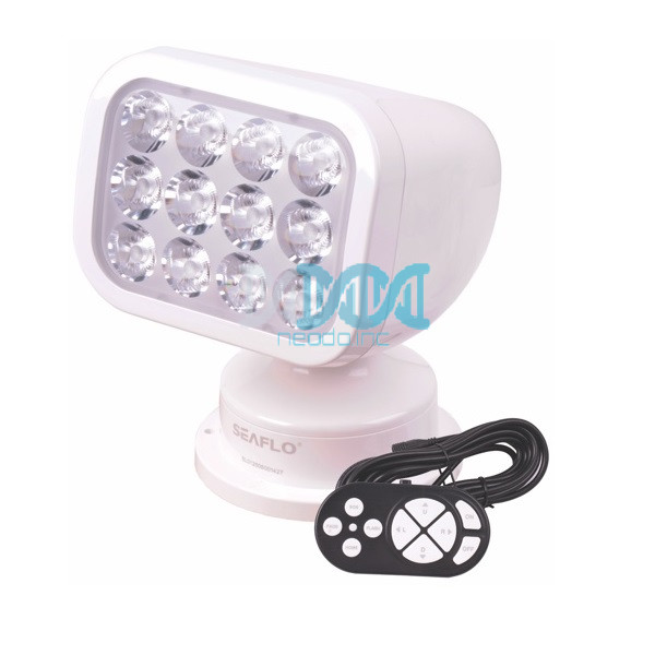 NEO-17942 Seaflo Search Lamp 28W/5500K Remote Control 12V With Remote White