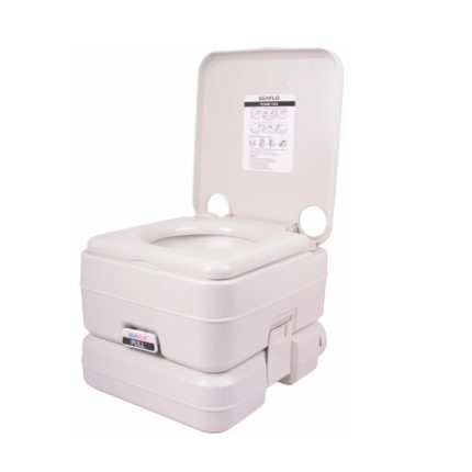 Seaflo Toilet Portable 10L 404X353X302mm Grey
