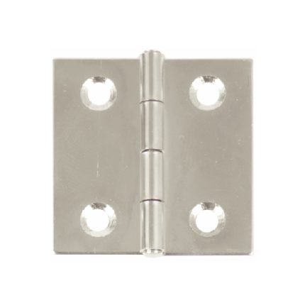 Butt Hinge 40X40mm 316 Stainless Steel 40X40mm Thickness 0.9mm