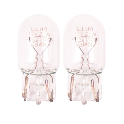 Blister Pack Globe Wedge 21W 12V W21W W3X16D T20 12V