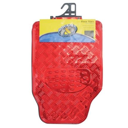 Car Mat Red Set