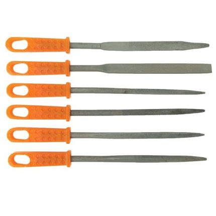 Mini File Set 6 Piece In Pouch 170X5mm