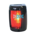 Port Light Red Small Black