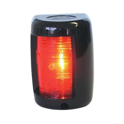 Port Light Red Small Black