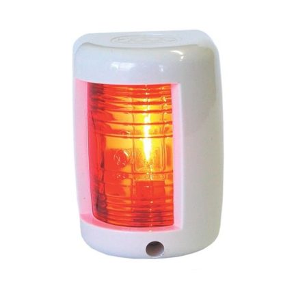 Port Light Red Small White