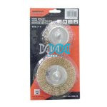 Wire Brush 2 Piece 34 Assorted With Shaft