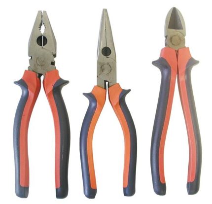 3 Piece Plier Set 8 Insulated