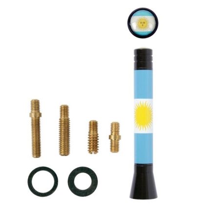 Aerial Mast 8cm Argentina Flag