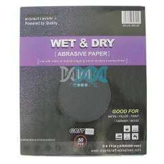 Water Paper Grit150(50) 230X280mmsheets