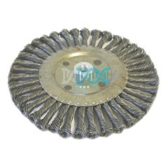 Wheel Brush Knotted 200mm M14X2