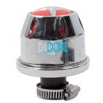 Air Filter Breather 12mm Chrome