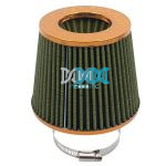 Standard Open Top Cone Air Filter Gold