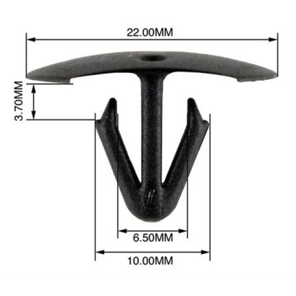 Panel Clips 6-7mm - 10 Pieces
