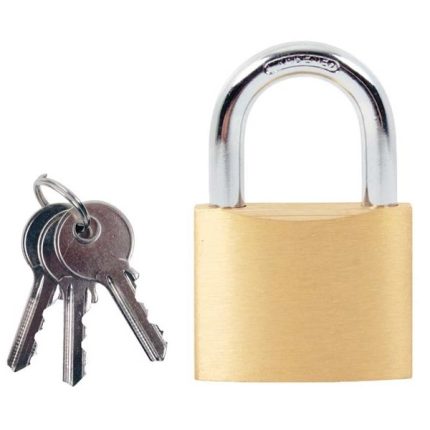 Brass Padlocks 60mm Tri-Link