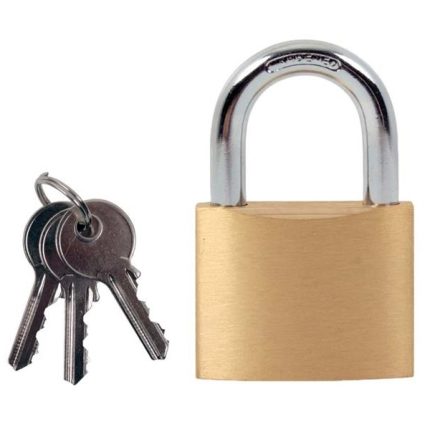 Brass Padlocks 38mm Tri-Link