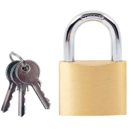 Brass Padlocks 25mm Tri-Link