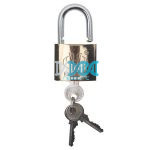 Brass Plated Lock 38mm