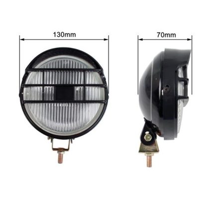 Clear Spotlamp Set 125mm W/Grill Moq 100