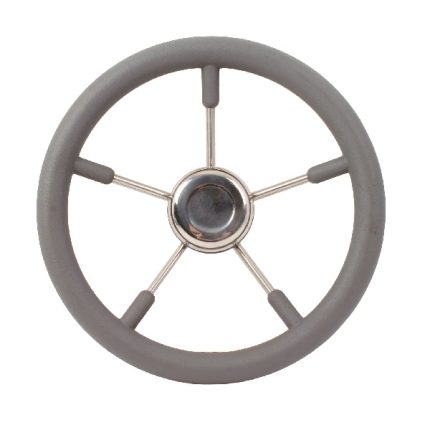 Steering 316Ss W/Pu Foam 13 7/8 Grey