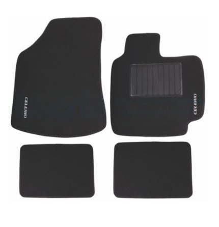 Carpet Set Suzuki Celerio Black 4 Piece