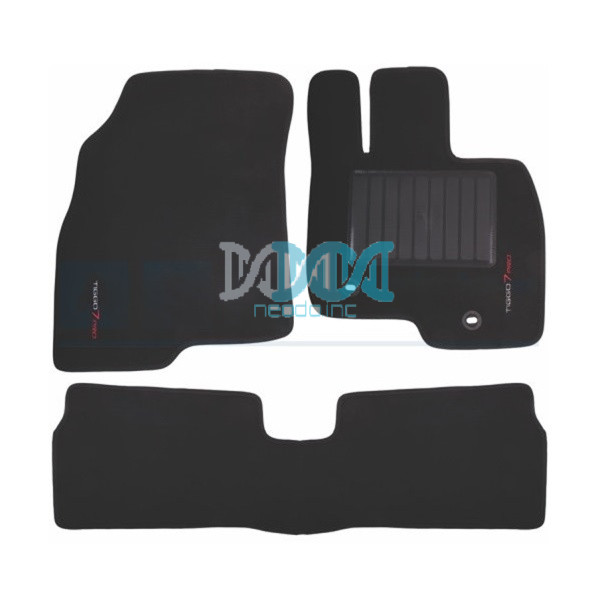 NEO-18120 Carpet Set Chery Tiggo 7 Black 4 Piece